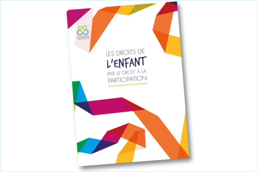 couverture de la publication : Les droits de l'enfant par le droit à la participation. Dossier pédagogique à destination du primaire