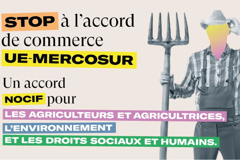 STOP à l'accord de commerce EU-Mercosur