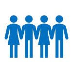 pitogramme : 4 personnages 