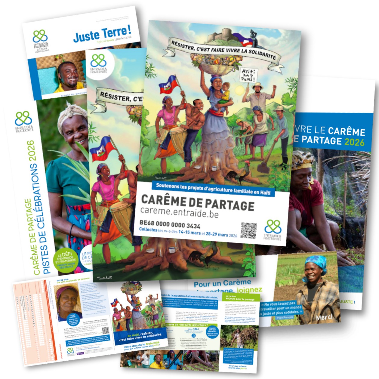 couvertures de différent outils de campagne 2026